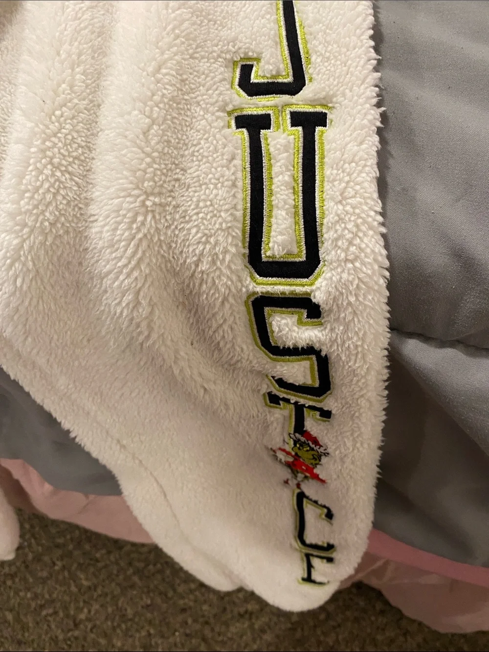 Grinch Justice sweat suit